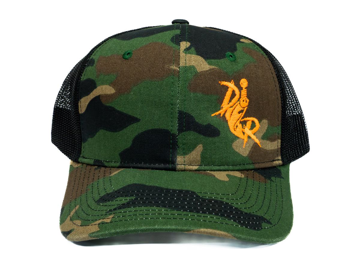 DR Embroidered Trucker Hat — Death Roe Soft Beads
