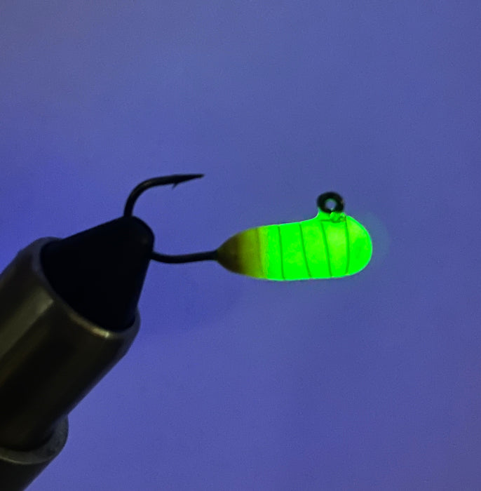 Glow Waxworm Jig