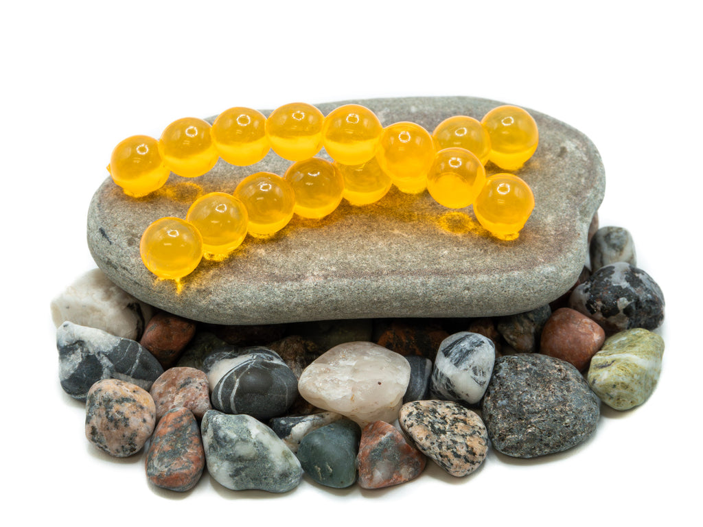 Cod Roe Battered Transparent Transparent — Death Roe Soft Beads