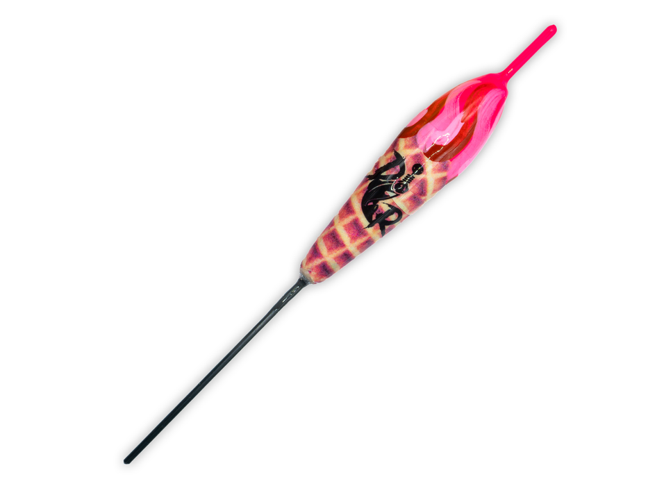 Death Roe Waffle Cone Fixed Float - Pink