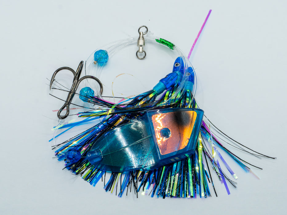 Meat Rig - DR Glow Blue Frog