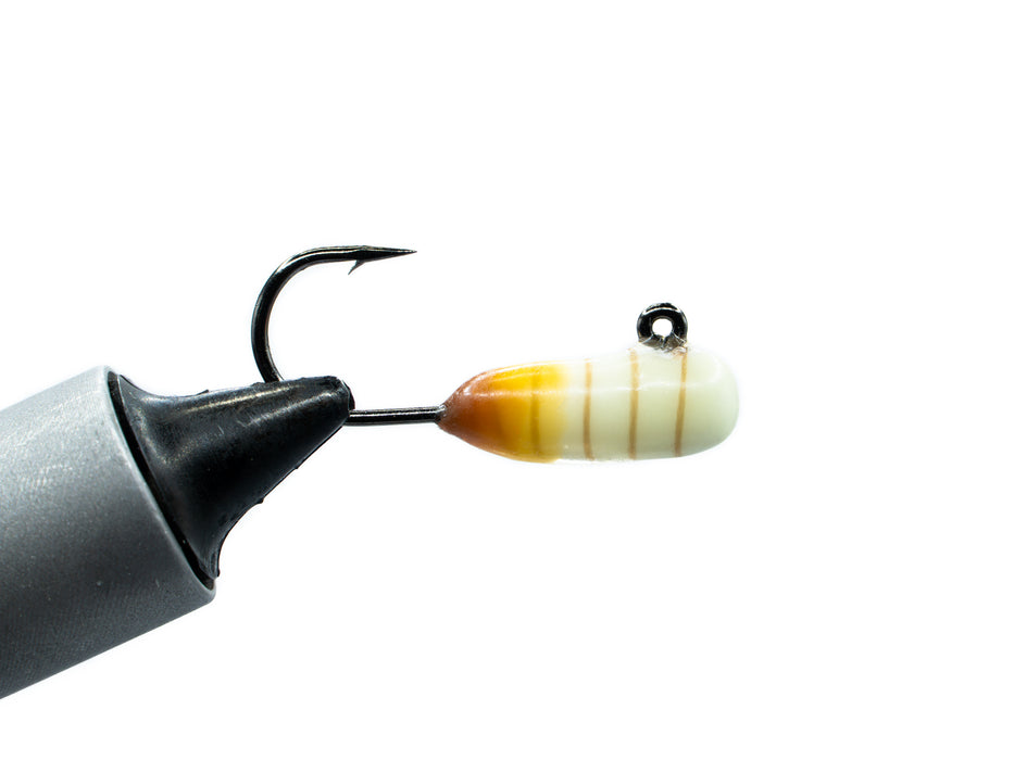 Glow Waxworm Jig