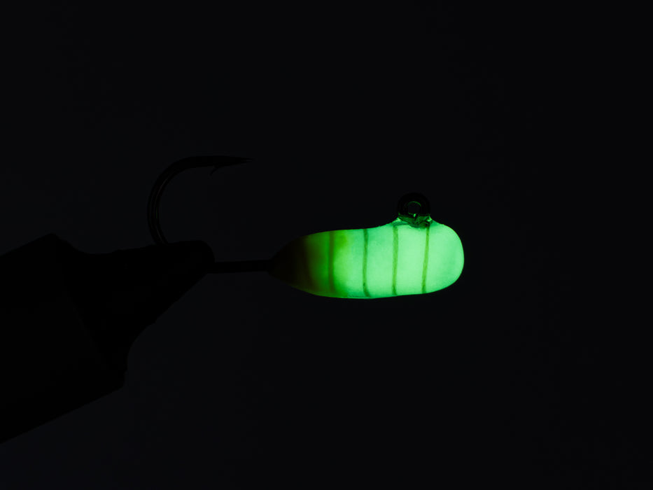 Glow Waxworm Jig